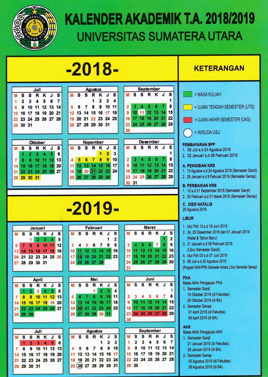 Program Magister Manajemen Properti dan Penilaian - Kalender Akademik